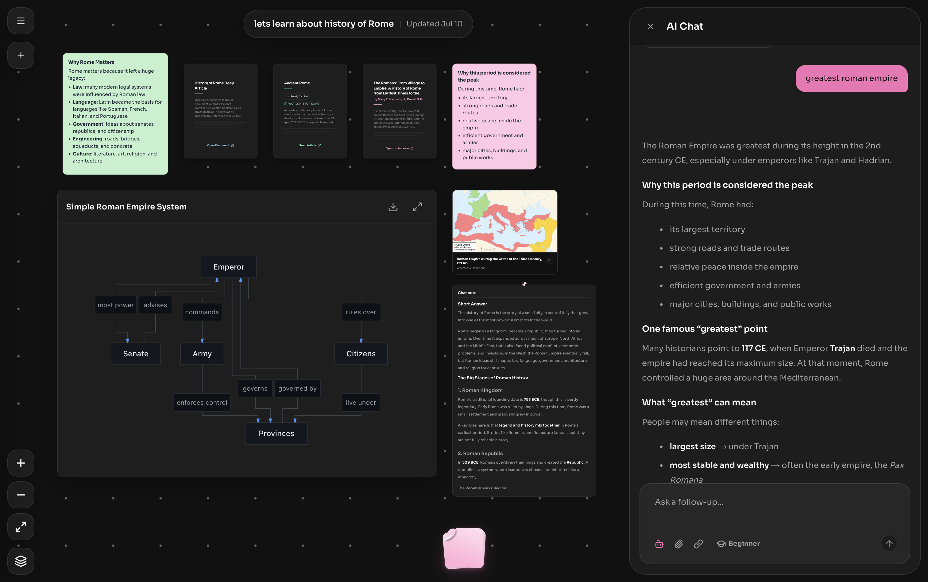 DocTree vs Anki visual interface contrast